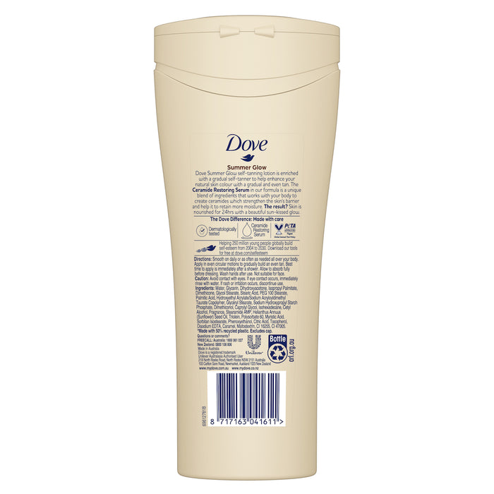 Dove Summer Glow Dark 250ml