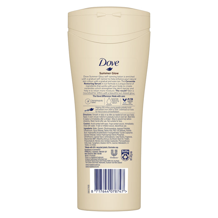 Dove Summer Glow Body Lotion Dark 400ml