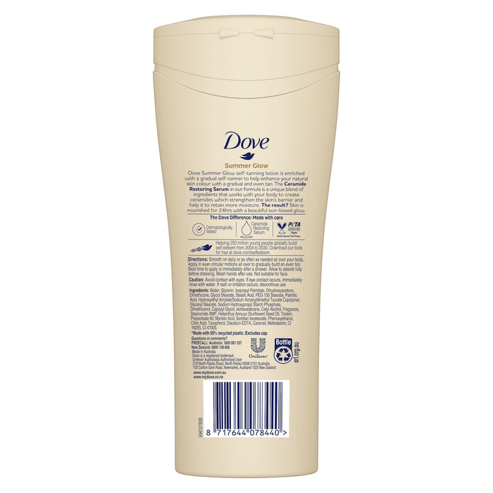 Dove Summer Glow Body Lotion Light 400ml