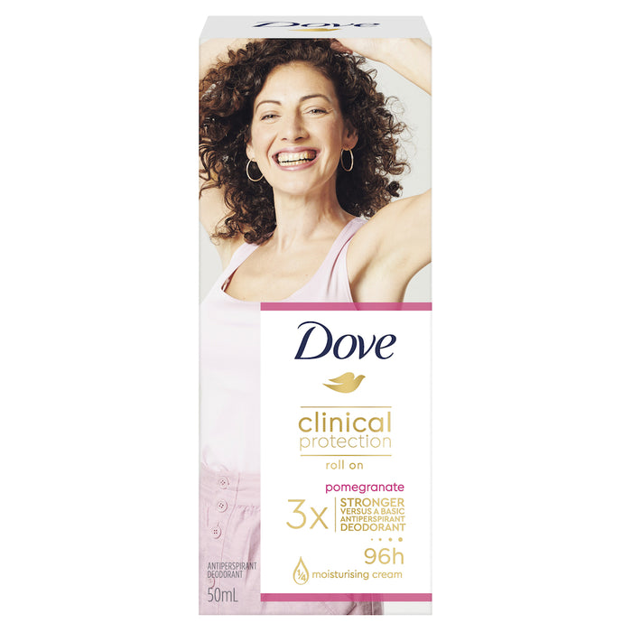 Dove Women Clinical Anti Perspirant Deodorant Roll On Pomegranate 50ml