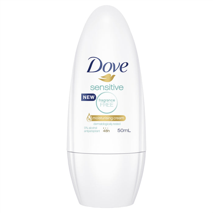 Dove Womens Roll On Sensitive ANZ 50m