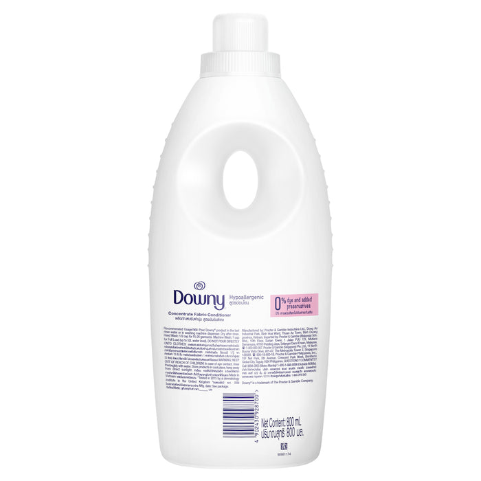 DOWNY CONC FABRIC CONDITIONER HYPOALLERGENIC 800ML