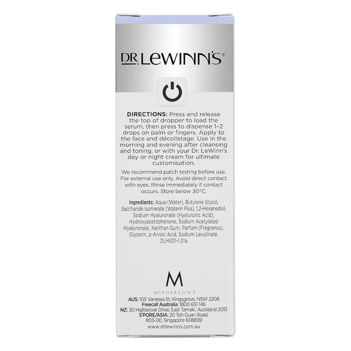 Dr. LeWinn's Serum Series Hylauronic Acid + Waterin Plus Hydrate Serum 30ml