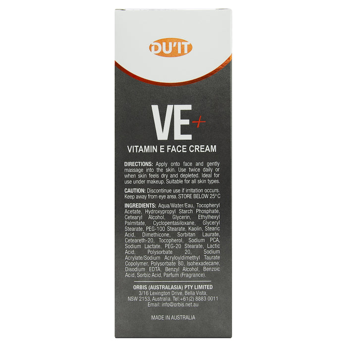 Du'it VE+ Vitamin E Face Cream 50g