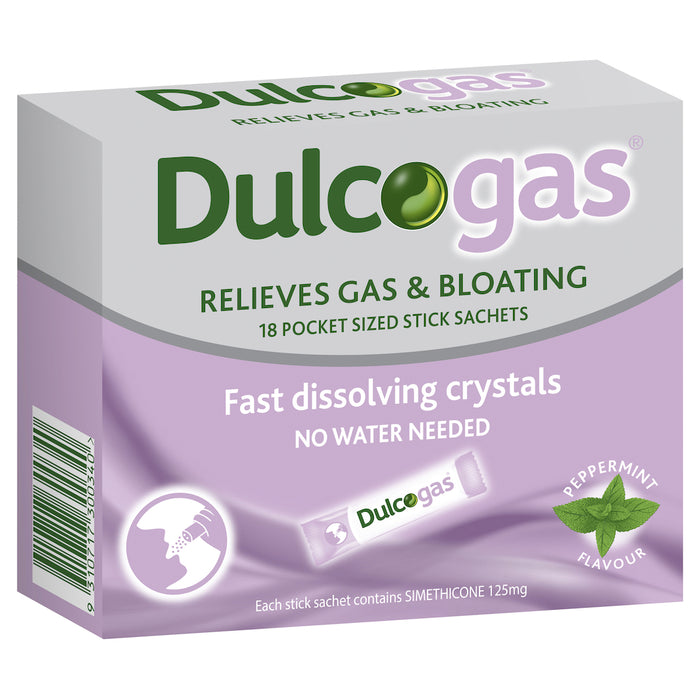 Dulcogas Sachets 125mg 18