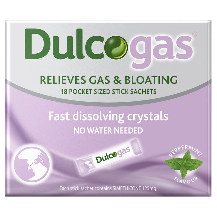 Dulcogas Sachets 125mg 18