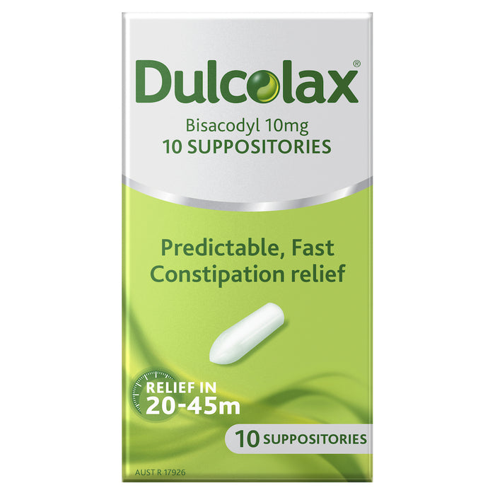 Dulcolax Suppositories 10mg 10