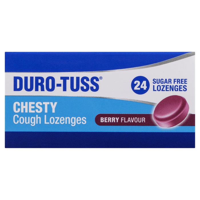 Duro-Tuss Chesty Lozenges Sugar Free Berry 24