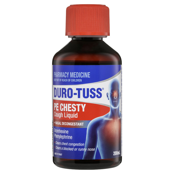 Duro-Tuss PE Chesty Plus 鼻减充血剂 200ml