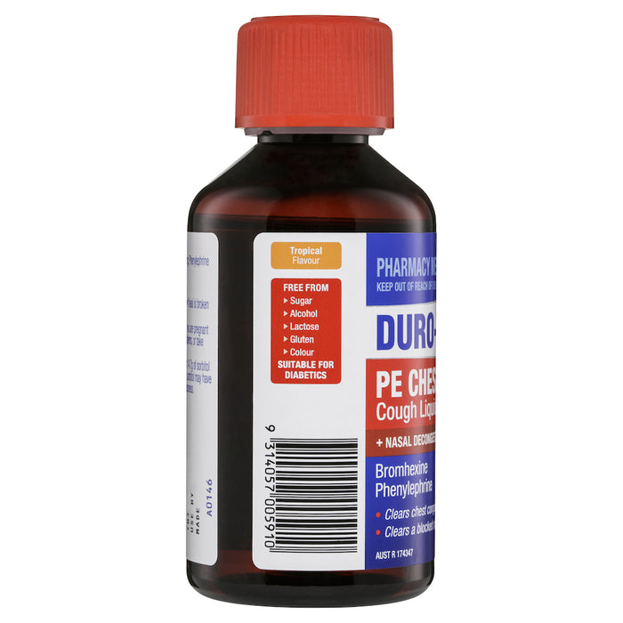 Duro-Tuss PE Chesty Plus 鼻减充血剂 200ml