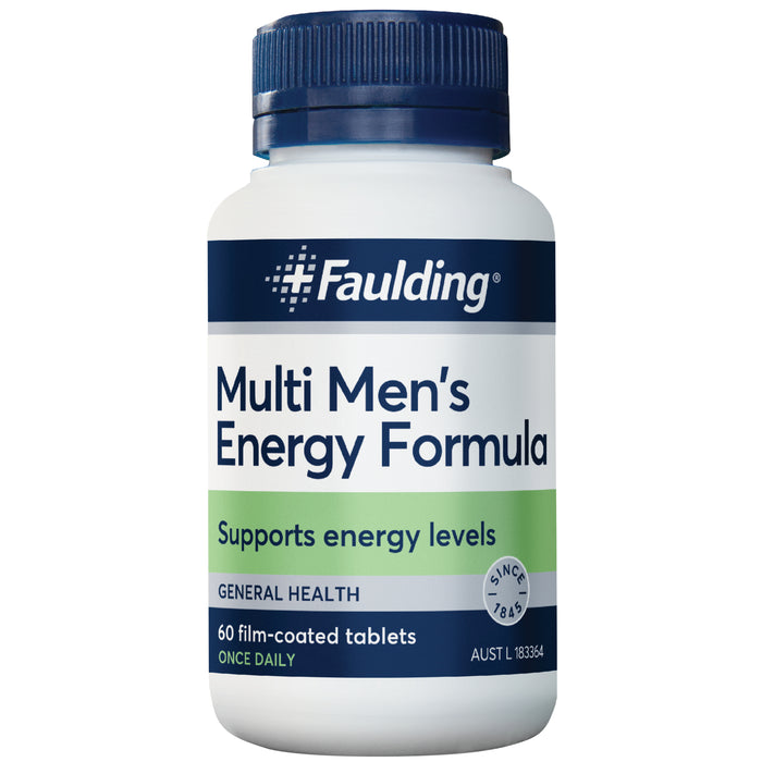 Faulding Multi Mens Energy 60 Tablets