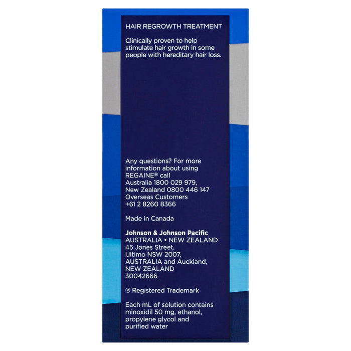 Regaine Solution Hair Loss Treatment Mens Extra Strength Topical Application 4 x 60mL