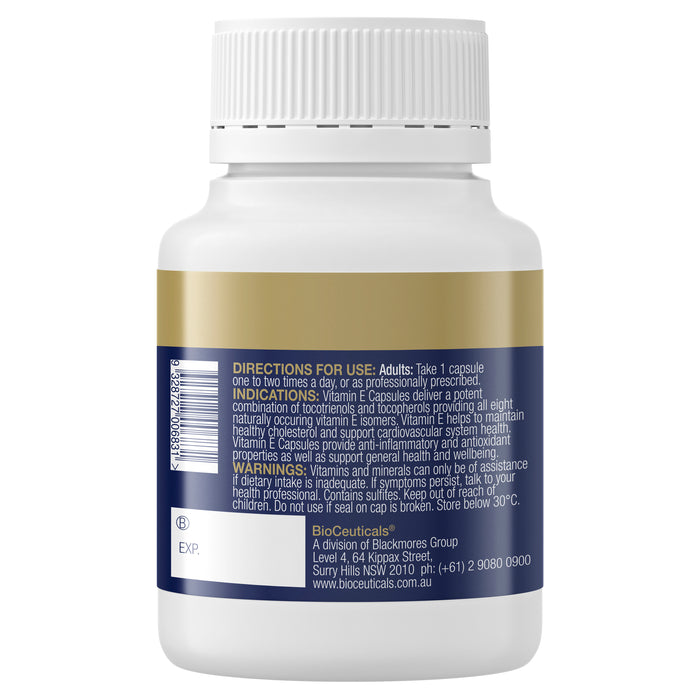 Bioceuticals Vitamin E Capsules 60 Capsules