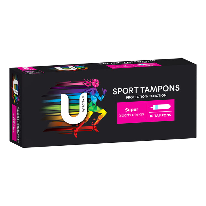 U By Kotex Sport Tampons Super 16