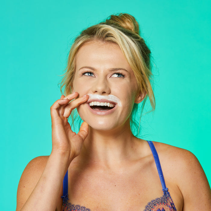 Nair Facial Hair Bleach.