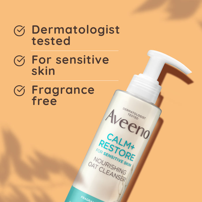 Aveeno Calm+Restore Oat Cleanser 200ml