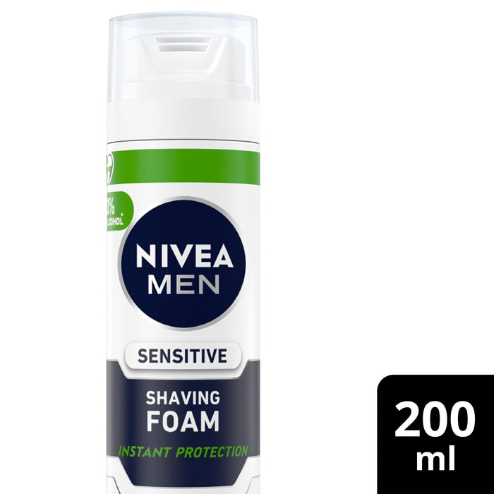 Nivea Men Sensitive Shave Foam 200ml