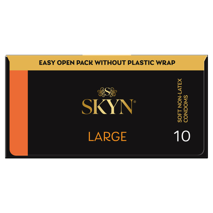 Ansell Lifestyles Condoms Skyn Lifestyles Latex Free Large 10 Pack