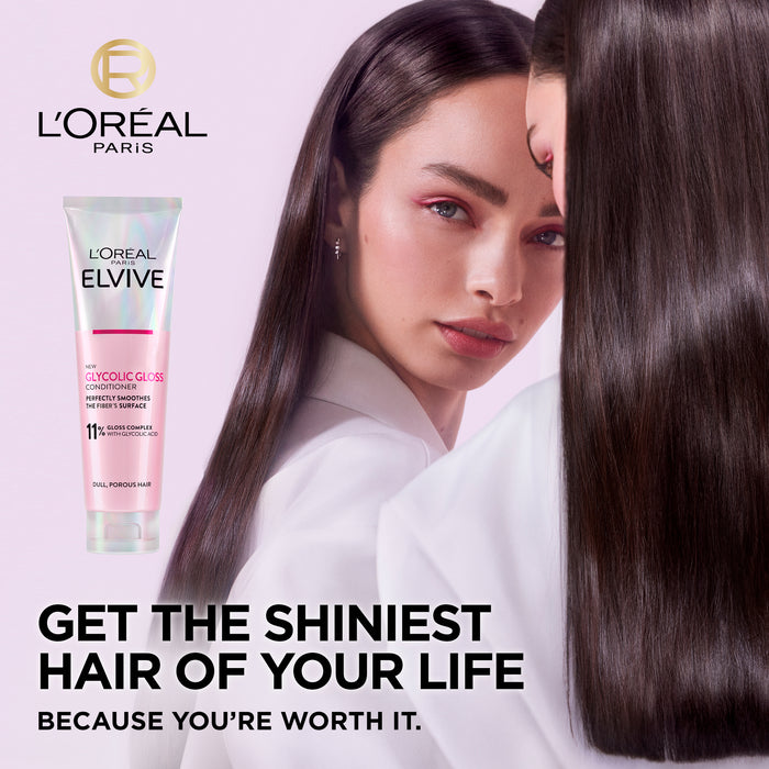 LÓreal Elvive Glycolic Gloss Conditioner 150ml.