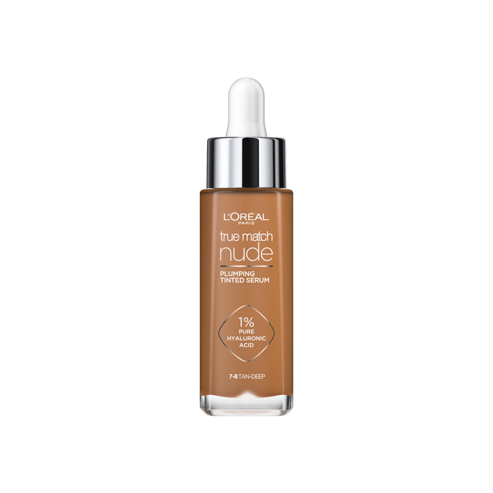 L'Oreal True Match Nude Plumping Tinted Serum 7-8 Tan to Deep