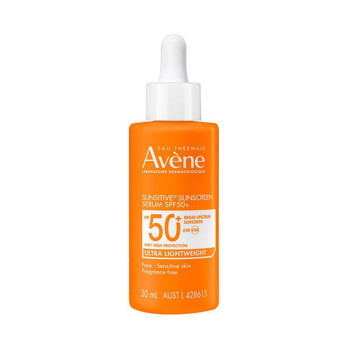 Avene Sunsitive Sunscreen Serum SPF 50+ 30ml.
