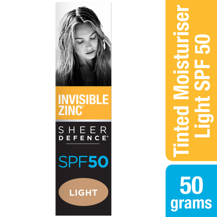 Invisible Zinc Sheer Defence Tinted Moisturiser Light