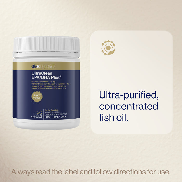 Bioceuticals Ultraclean Epa/Dha Plus 240 Soft Capsules