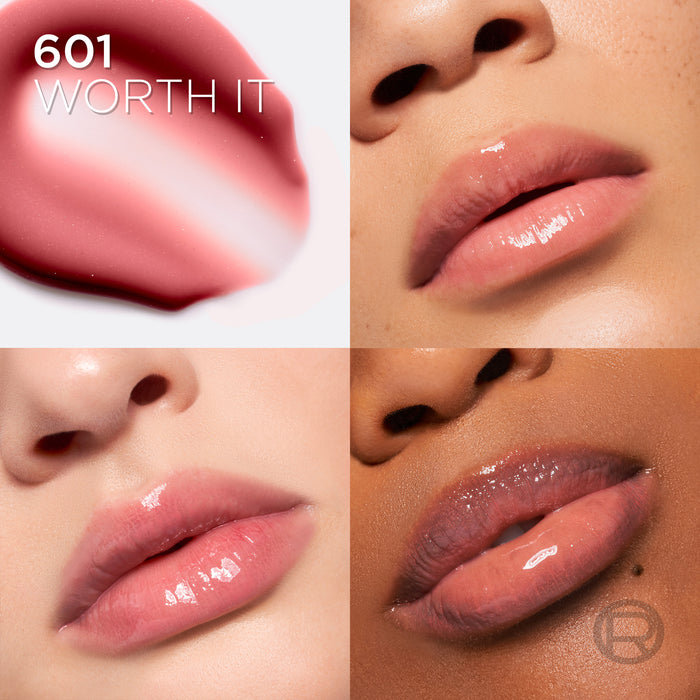 LÓreal Plump Ambition Hyaluron Lip Oil 601 Worth It CARDED