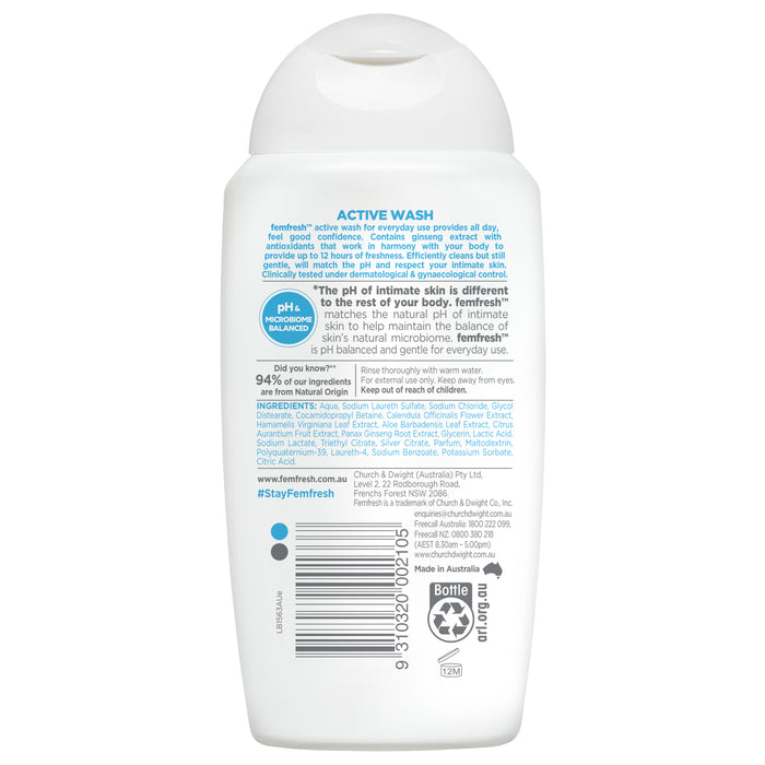 Femfresh Deodorising Wash 250ml