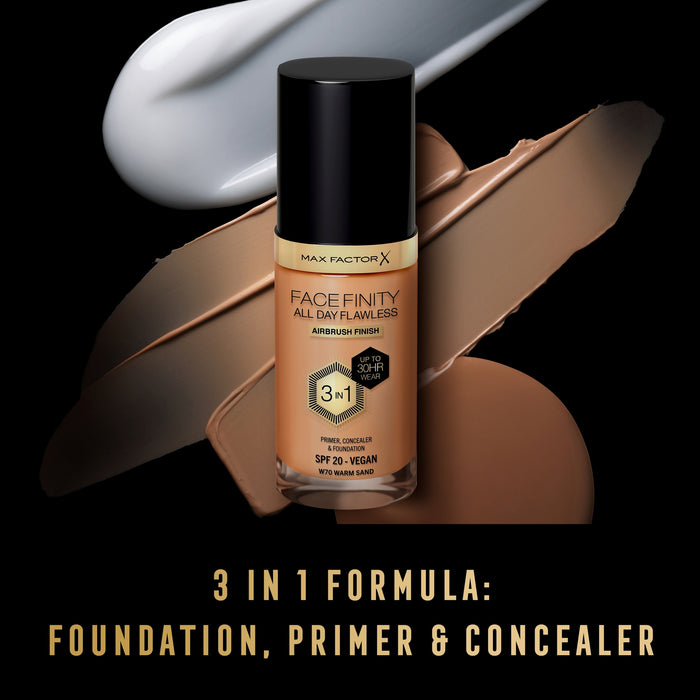 Max Factor Facefinity Age Defy Foundation 70 Warm Sand