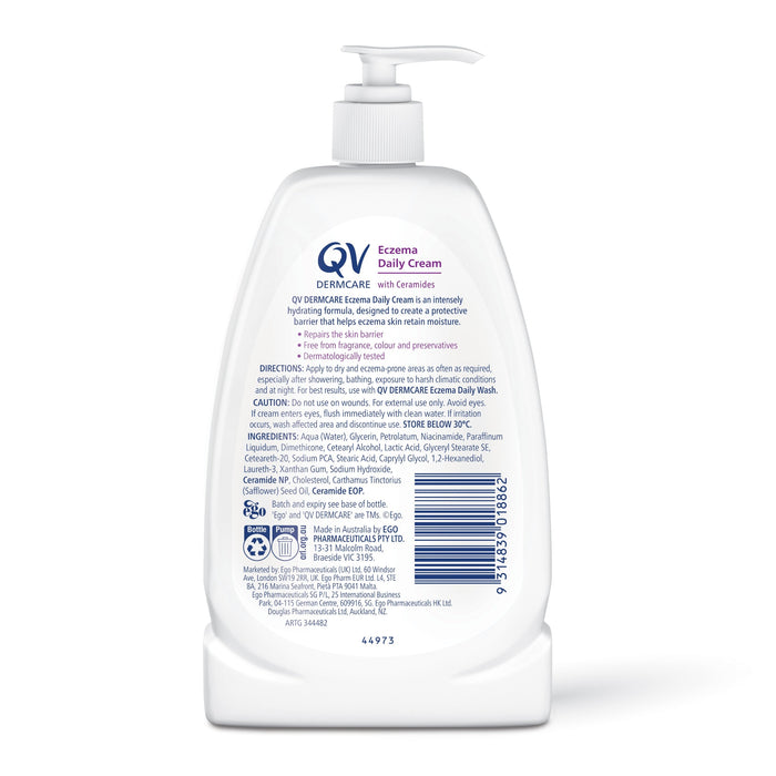 Ego QV Dermcare Eczema Daily Cream 350ml.