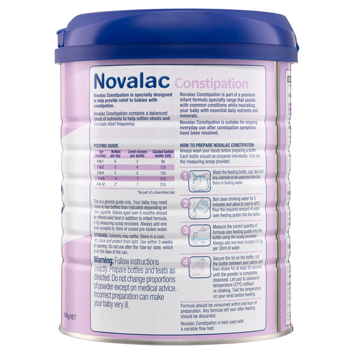 Novalac Constipation 900g.