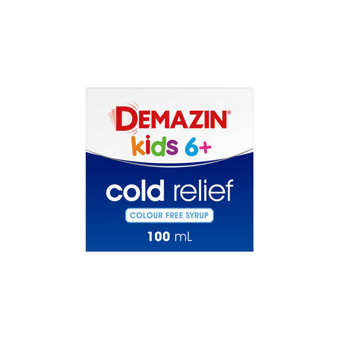 Demazin Cold Reflief Colour Free Syrup 100ml