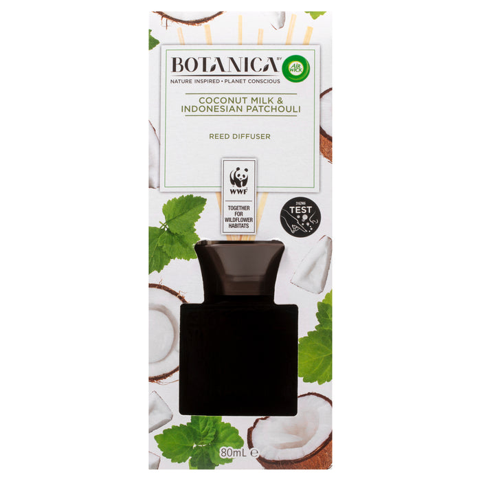Air Wick Reed Diffuser Botanica Coconut Milk And Indonesian Patchouli 80ml