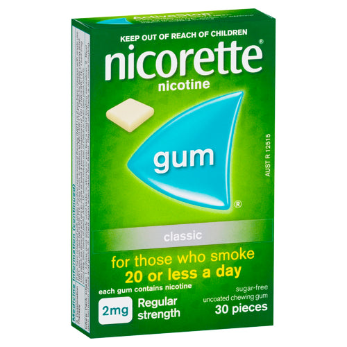 Nicorette Gum Classic 2mg 30