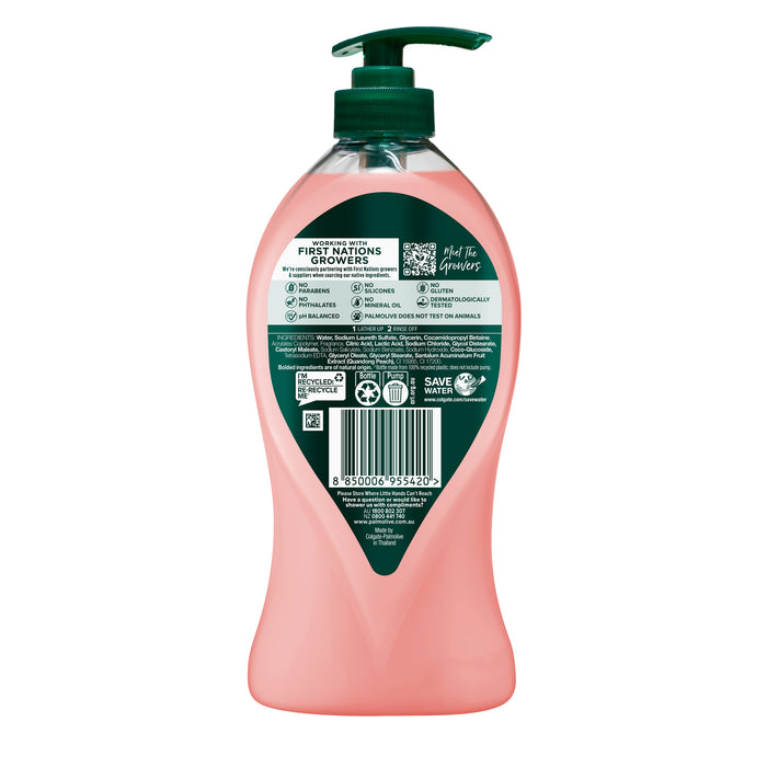 Palmolive Skin Food Body Wash Cream Quandong Peach 750ml