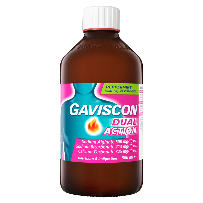 Gaviscon Dual Action Liquid 600ml