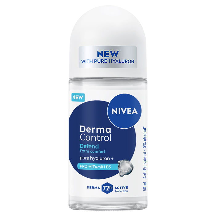 Nivea Antipersiparant Roll On DermaControl 75H Pro Vitamin B5 50ml