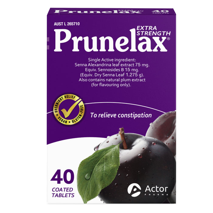 Prunelax Extra Strength Laxative Tablet 40.