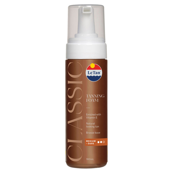 Le Tan Classic Foam Medium/Dark 180ml