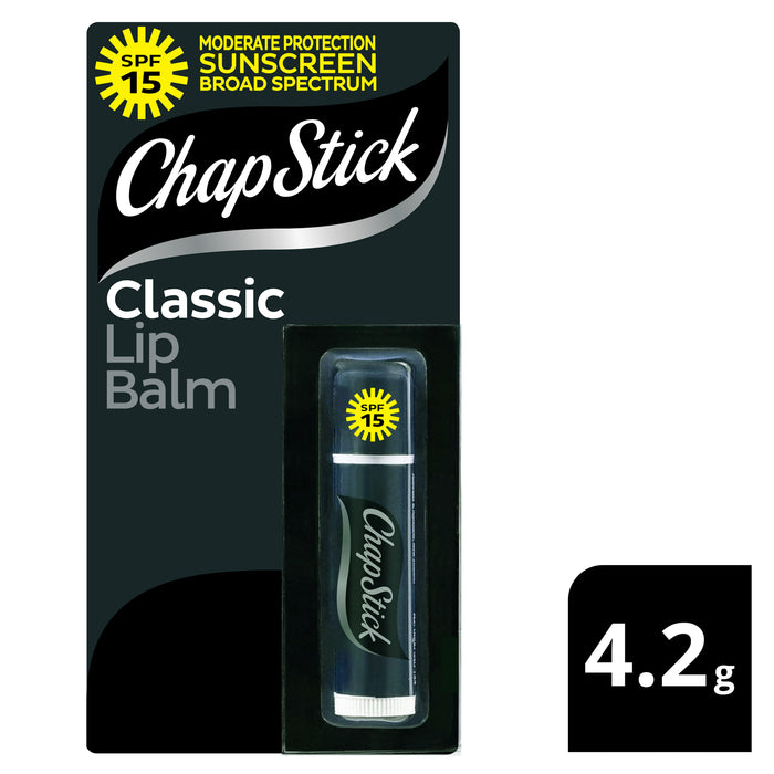 Chapstick Lip Balm Classic SPF15 4.2g.