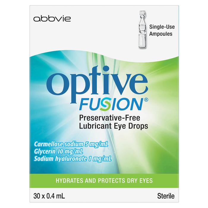 Optive Fusion Eye Drops 0.4ml x 30.