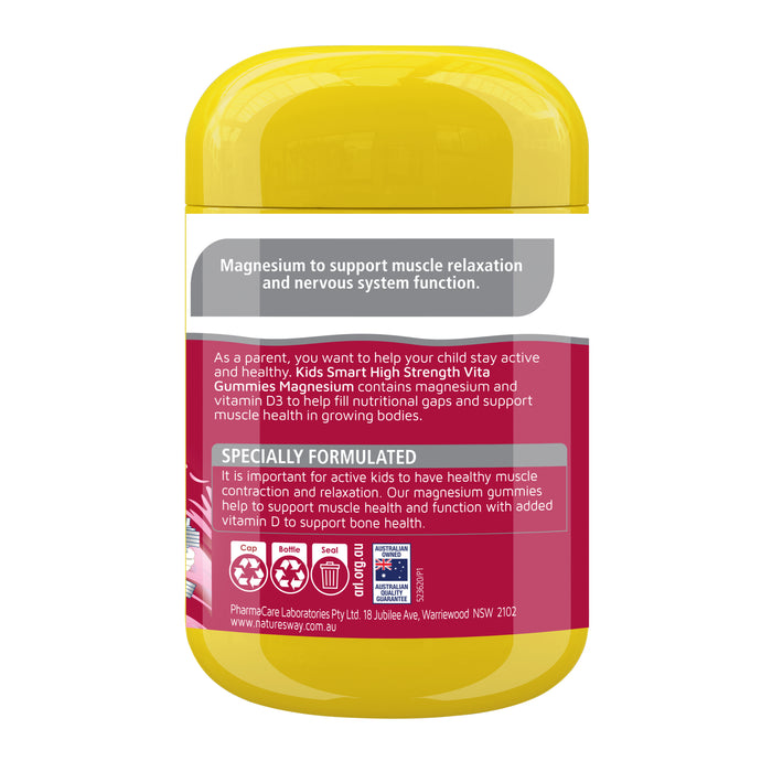 Nature's Way High Strength Kids Magnesium 50 Gummies
