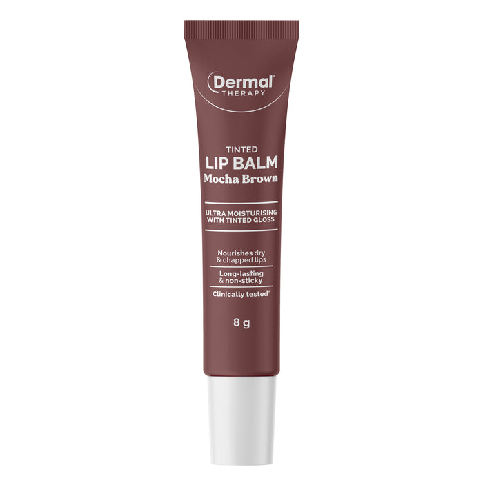 Dermal Therapy Lip Balm tinted Gloss Mocha Brown