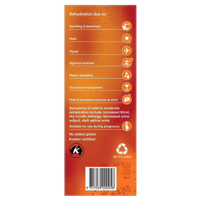 Hydralyte Rehydration Ice Blocks Orange 16