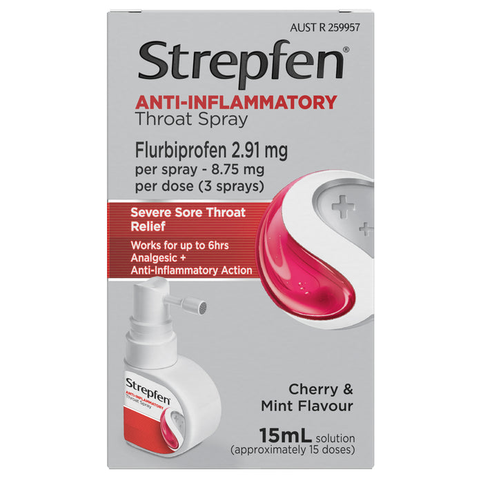 Strepfen Throat Spray Cherry & Mint 15ml
