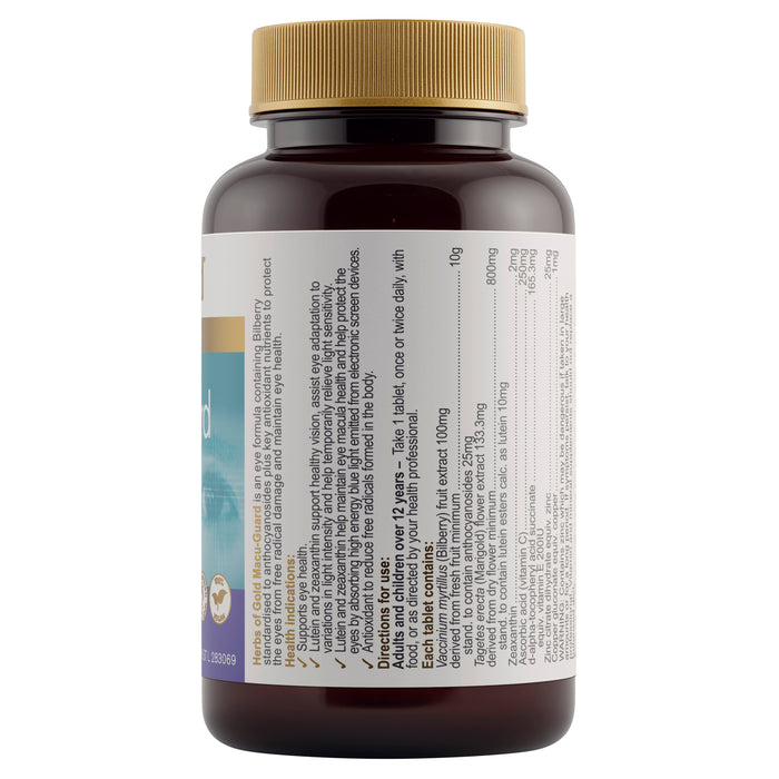 Herbs Of Gold Macu-Guard 60 Tablets
