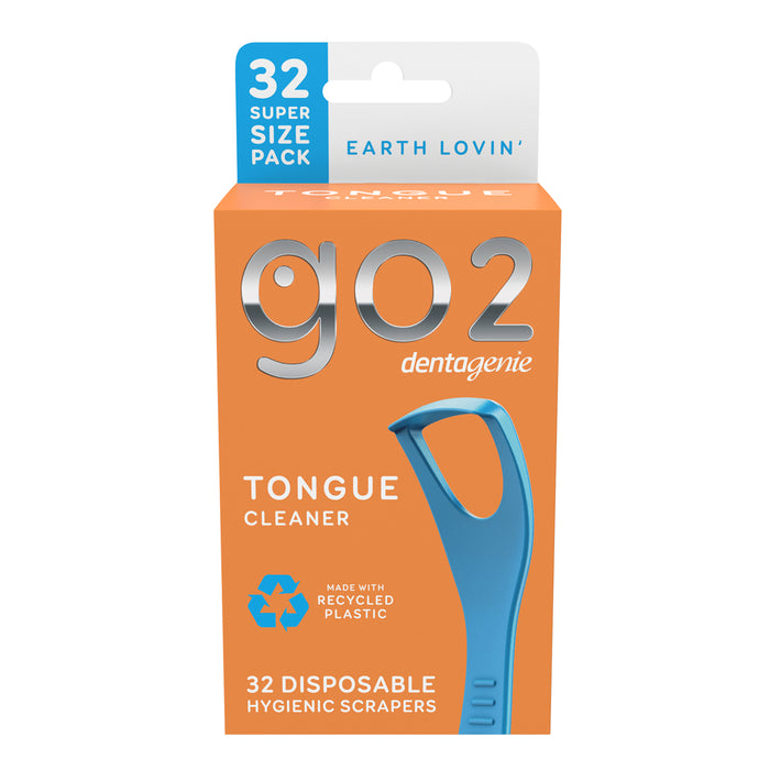 GO2 Dentagenie Tongue Cleaner 32 Pack