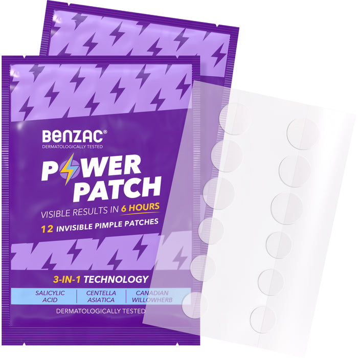 Benzac Power Patch Pimple Patches 24 Pack