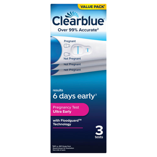 Clearblue Early Detection Pregnancy Test 3 Pack